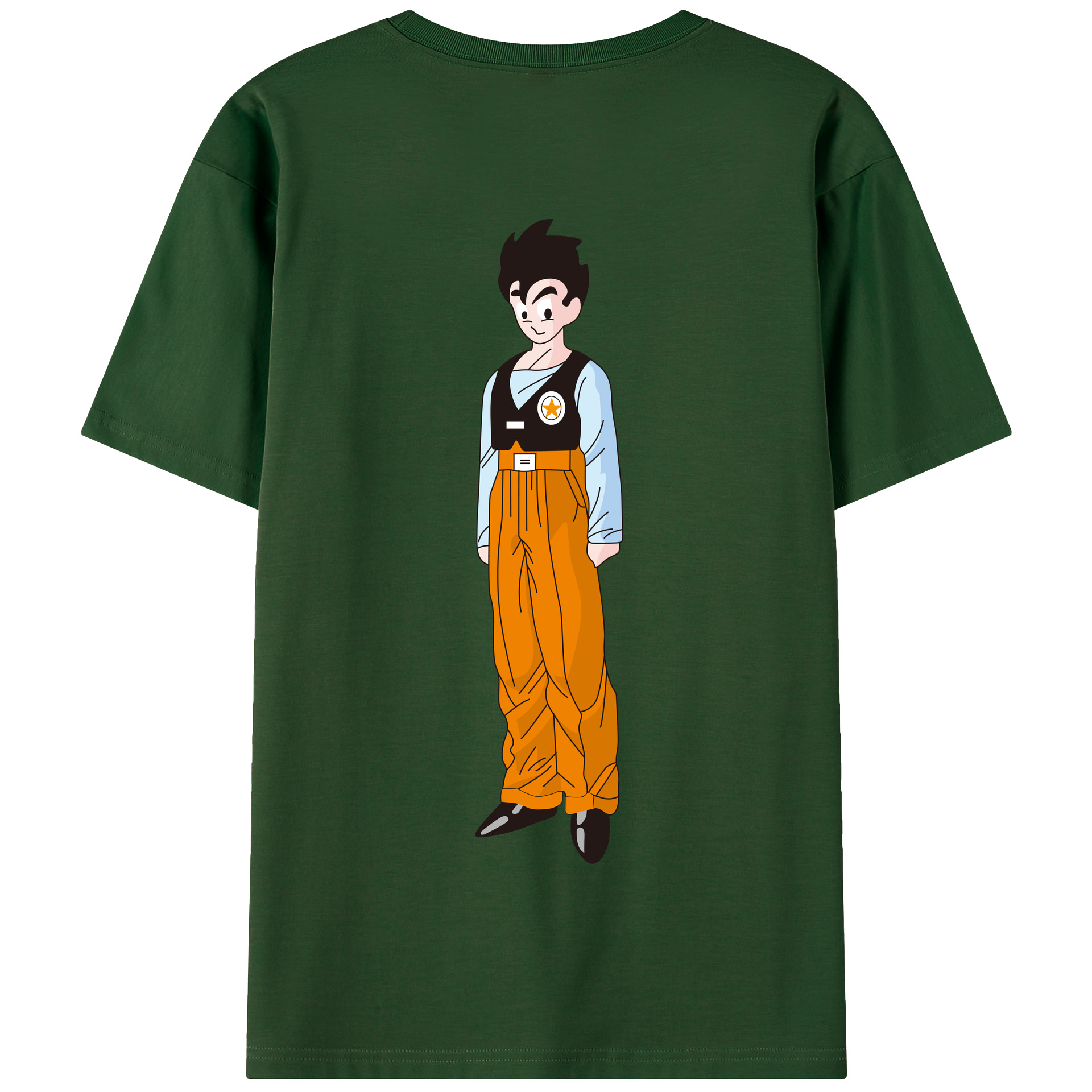 （画像用） ドラゴンボール DRAGON BALL 綿100％半袖Tシャツ（背面プリント）